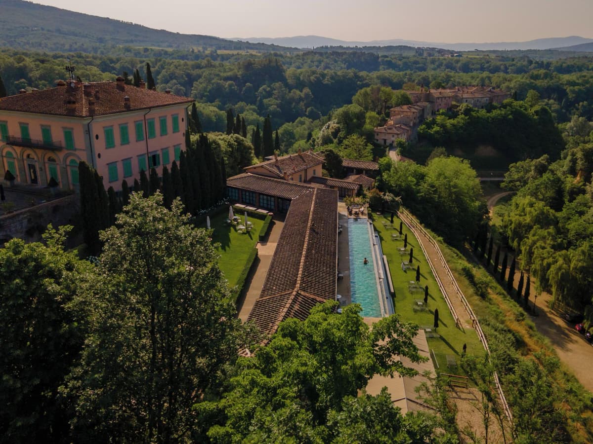 Il Borro Relais & Châteaux in Tuscany - A luxury winery hotel perfect for harvest season